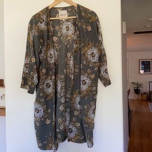 Madewell Green Kimono